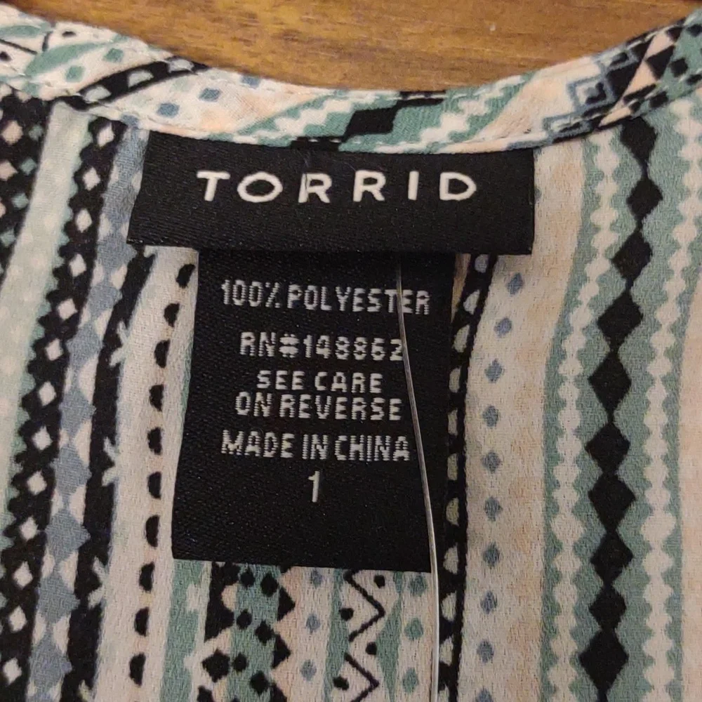 Torrid Stripe Georgette Swing Cami